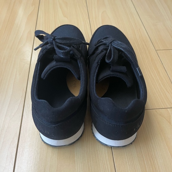 Ekn Shoes Ekn Vegan Shoes Black Sneakers Light Weight Sz 38 Womens
